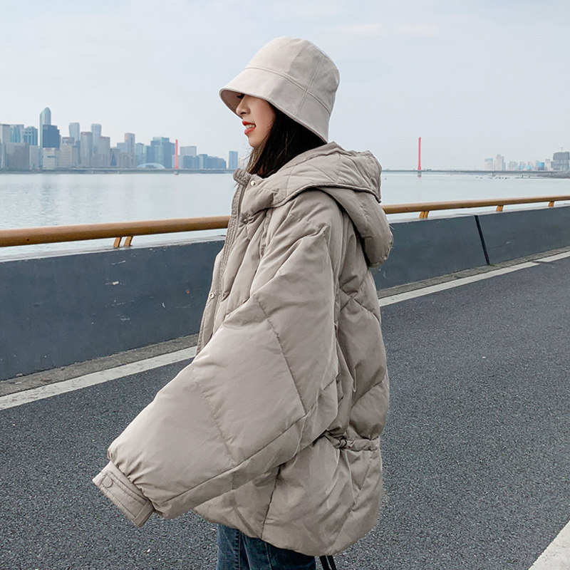 加厚面包服短款羽绒棉衣棉服女韩版宽松秋冬季外套棉袄2021年新款
