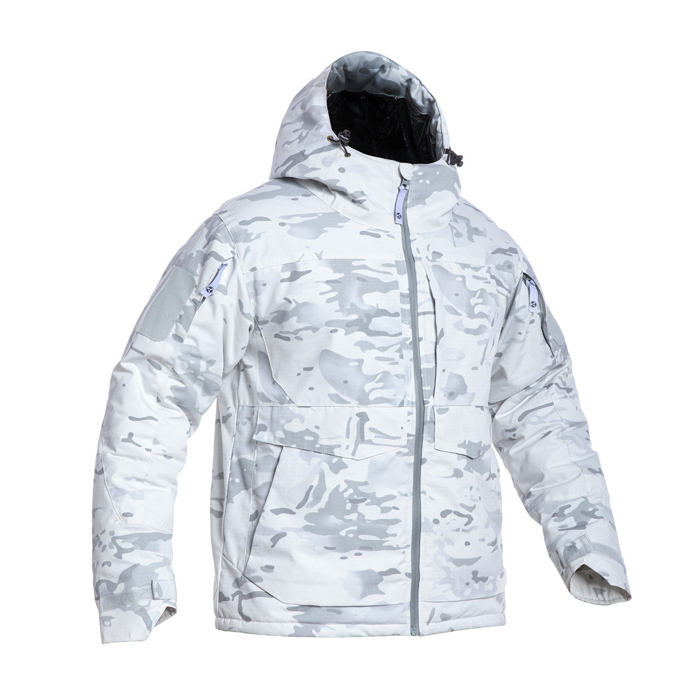 谍影棉服户外战术雪地迷彩外套