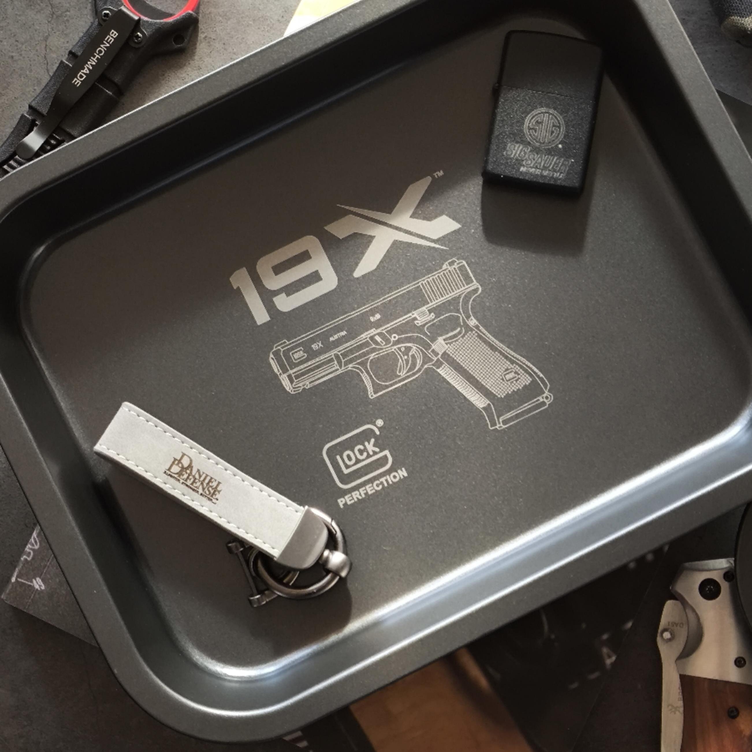 【泡面战术】模立方G19X格洛克战术托盘格洛克西格绍尔置物盘