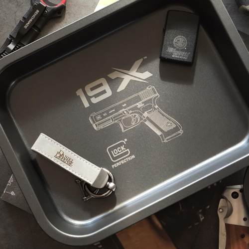 【泡面战术】模立方G19X格洛克战术托盘格洛克西格绍尔置物盘