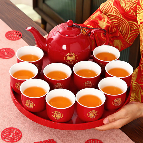 德欣敬茶杯婚庆2025新款茶具套装