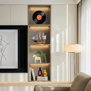 2026新款现代艺术创意摆件酒柜装饰轻奢高档客厅电视柜高级感小众