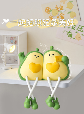 创意可爱吊脚娃娃桌面摆件家居装饰品客厅电视柜书桌置物架小玩偶