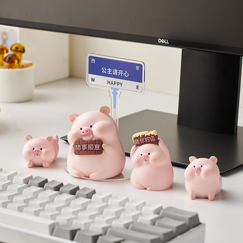 打工人上班发疯工位装饰解压神器