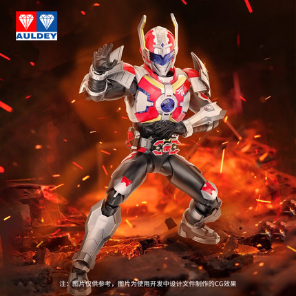 奥迪双钻铠甲勇士手办铠装简易拼装刑天Z系列可动人偶模型玩具