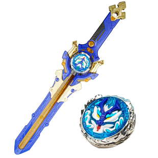 奥迪双钻剑旋陀螺玩具三四阶剑五5飓风战魂6怒涛龙王爆焰战熊对战