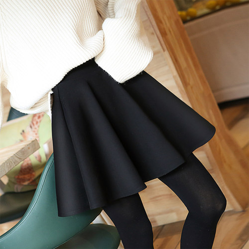 a字裙半身裙百褶裙韩版