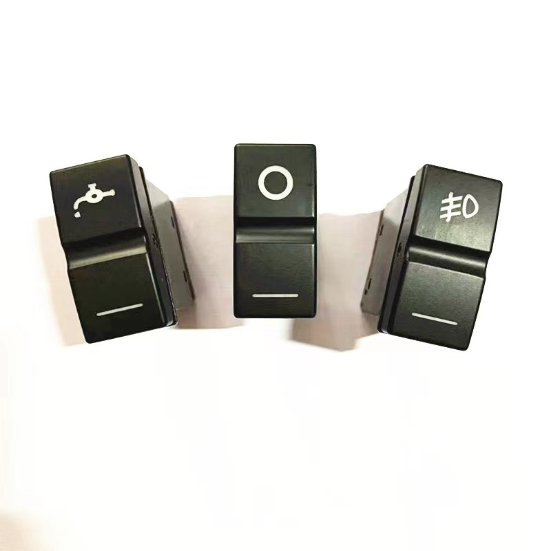 适配解放JH6新款JH6智尊版翘板开关仪表台开关改装淋水电源雾灯