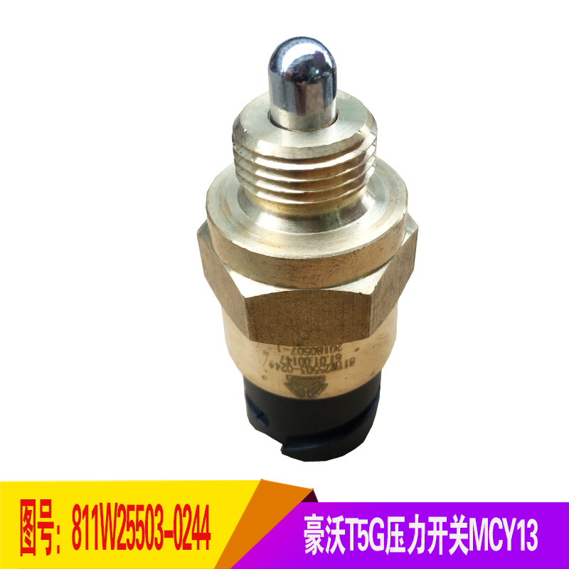 重汽豪沃T7H T5G曼桥差速锁压力开关MCY13桥开关811W25503-0244