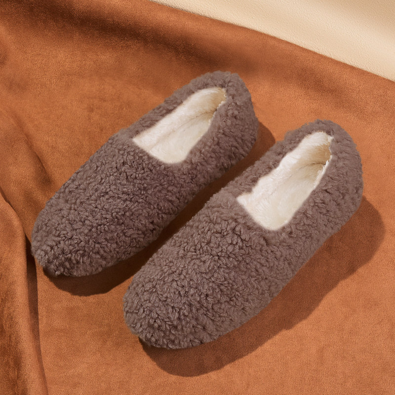 毛毛鞋女秋冬外穿2025新款加绒踩屎感爆款豆豆鞋懒人瓢鞋可爱棉鞋,女鞋,棉鞋,淘宝优惠券,粉丝福利购,淘宝优惠卷