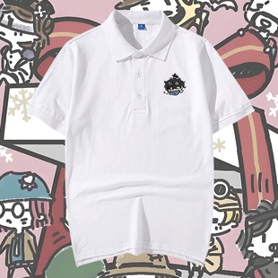 第五人格周边击球手空军玩具商医生cos男女休闲短袖可定制POLO衫