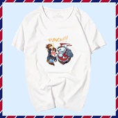 短袖 刀塔2萝莉拳师玛西Dota2游戏周边男女休闲夏季 定制半截袖 T恤