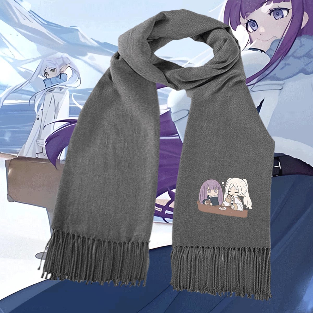 葬送的芙莉莲菲伦卡通围脖围巾