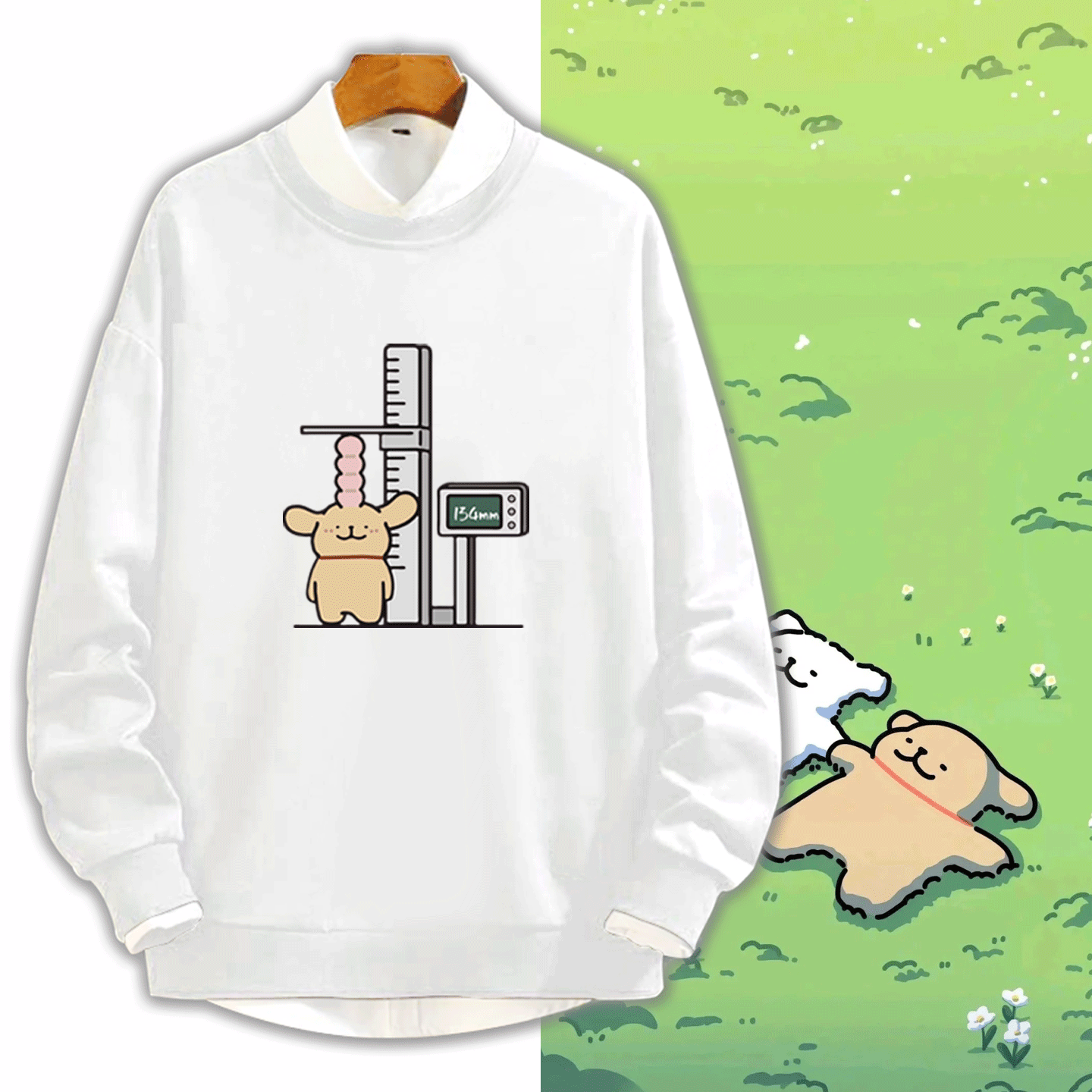 情侣可定制套头衫圆领卫衣