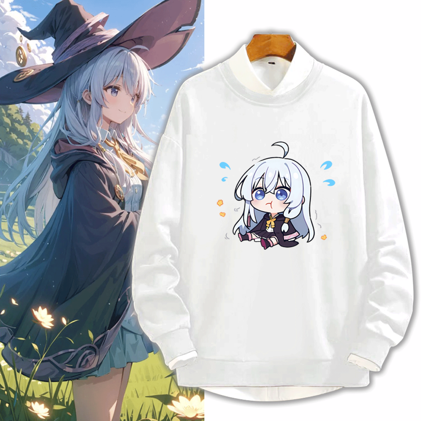 情侣可定制套头衫圆领卫衣