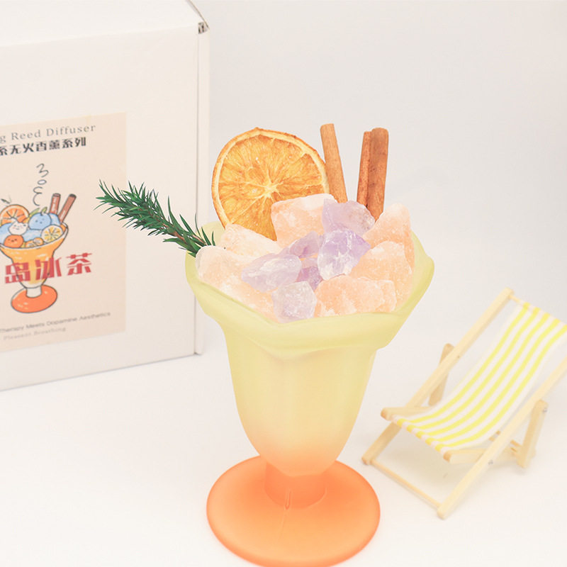 【长岛冰茶】夏季清新扩香晶石无火香薰家用室内摆件礼物伴手礼