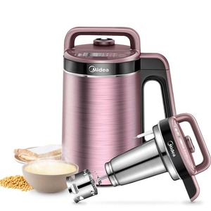 美的豆浆机DJ13B-power301自动破壁无渣免滤智能精磨器可拆卸1.3L