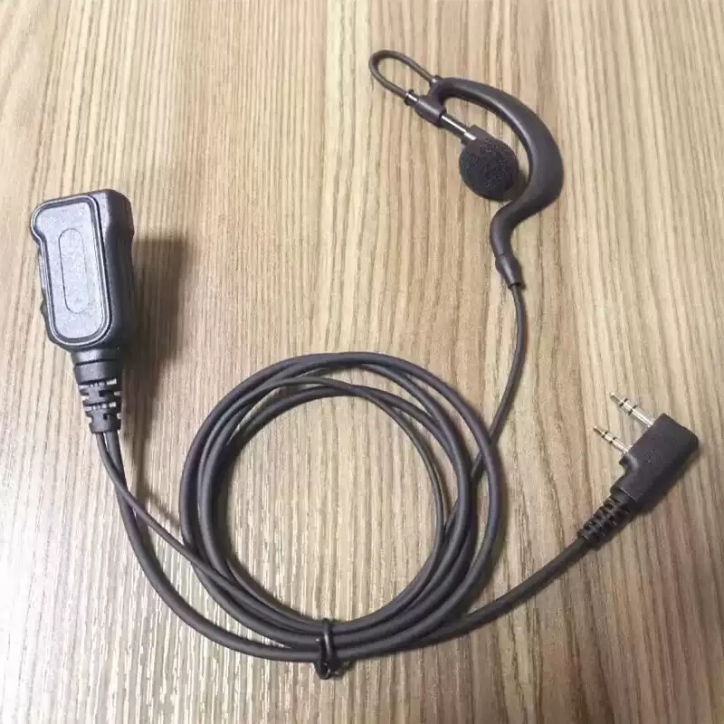 对讲机耳机K头宝锋UV5R UV82 888S森海克斯8600 8800 UVK5 UVK6