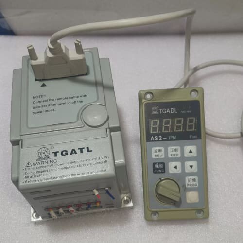 议价TGATL变频器AS2-107-R +爱得利TGADL面板。