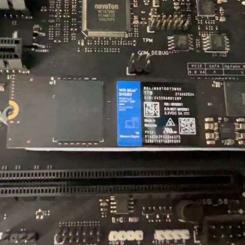 议价西数sn580 1t pcie4.0 通电少 照片图片