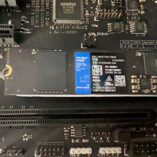 议价西数sn580 1t pcie4.0 通电少 照片