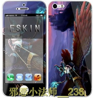 iphoneÆ»¹û6SÁù5SÎåCÊÖ»ú7SÆß´úPLUSÍ´ÌùÖ½²ÊĤ а¶ñС·¨Ê¦Î¬åÈ4