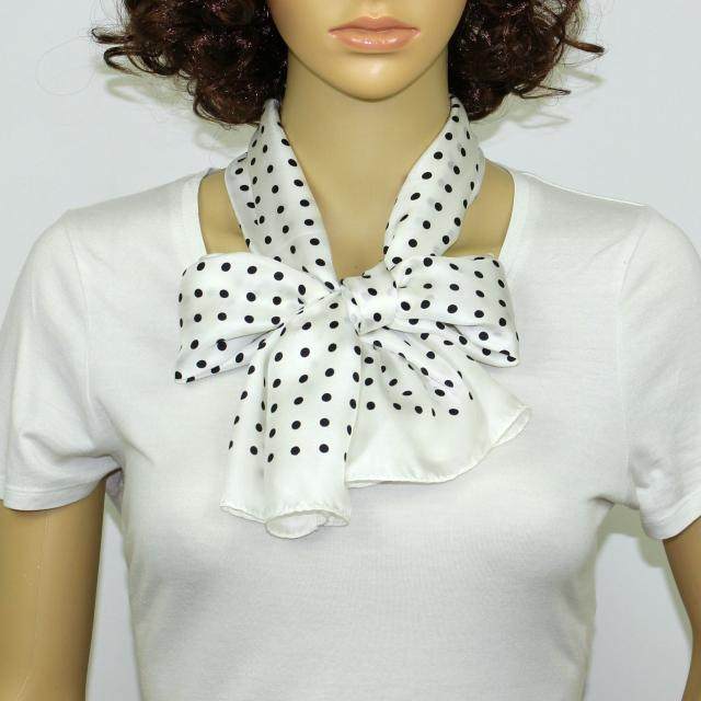 男女款 天然真丝桑蚕丝缎面复古经典波点小长巾丝巾领巾披肩围巾,服饰配件/皮带/帽子/围巾,围巾/丝巾/披肩,淘宝优惠券,粉丝福利购,淘宝优惠卷