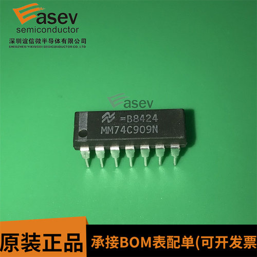 MM74C909N DIP14 原装进口 集成电路 IC芯片 欢迎咨询