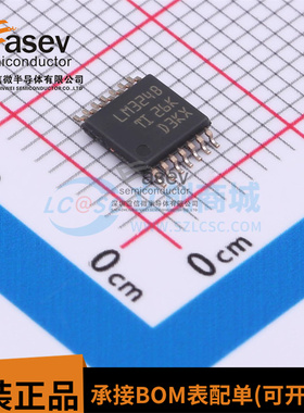 LM324BIPWR 丝印LM324B 运算放大器IC芯片 贴片 封装TSSOP-14