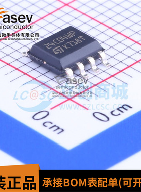 全新原装 M24C04-WMN6TP 24C04WP SOP8 存储器芯片