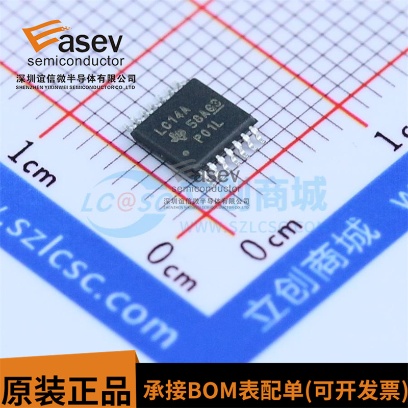 全新原装 SN74LVC14ADBR 丝印：LC14A SSOP-14 逆变器 逻辑芯片