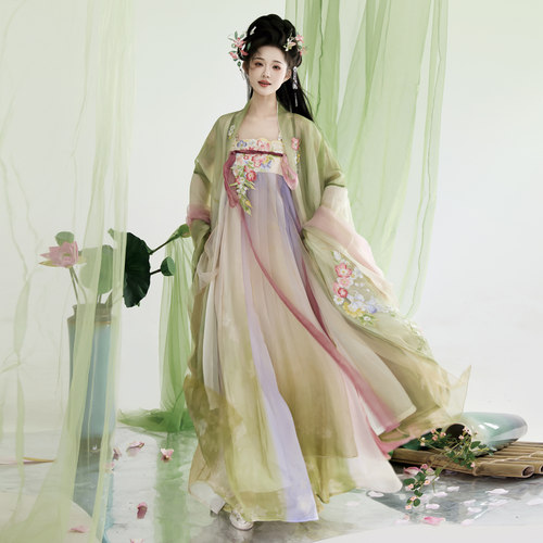 池秋记汉服大袖齐胸襦裙古风套装