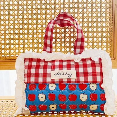 布本纪原创手工发夹收纳包