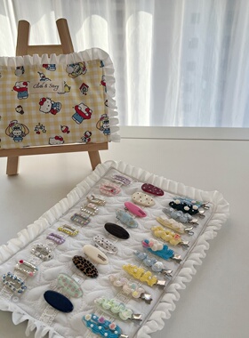 发夹收纳神器便携发夹收纳包宠物狗狗发夹收纳外出便携式小包bb夹