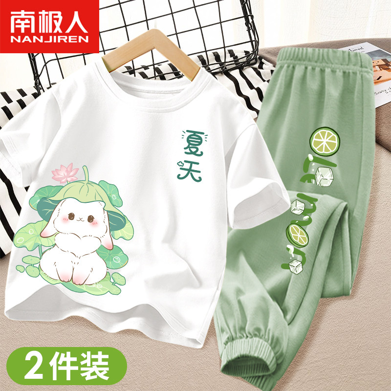 女童短袖t恤夏季纯棉2023新款洋气女宝夏款上衣童装半袖儿童夏装
