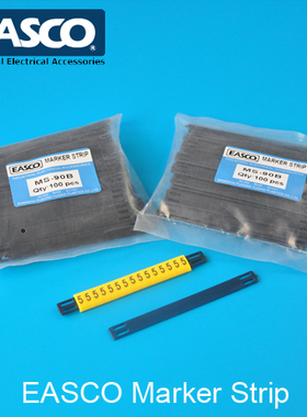 MS-90B 标志管连接片号码管 连接片线号管标志靶 连接条100条/包