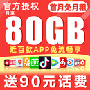 中国电信流量卡纯流量手机卡5G电话卡全国通用上网卡手机卡
