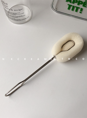 韩国洗杯子神器杯刷不锈钢长柄海绵保温茶刷子水杯小清洁奶瓶家用