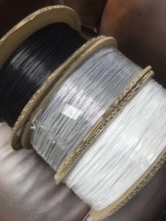 1.37mm 超细单芯屏蔽线 音频 视频信号线 极细同轴线 镀银RF1.37