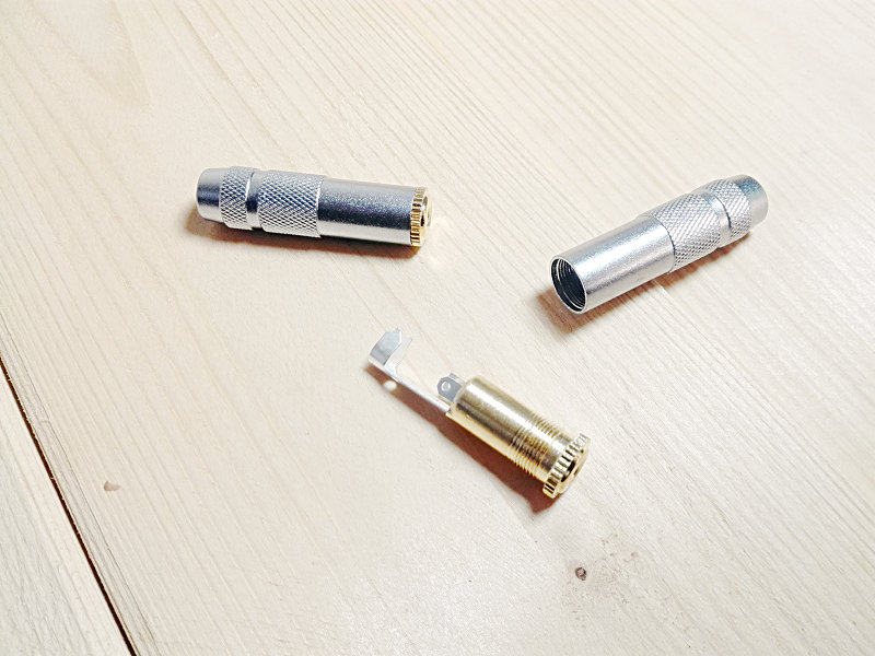 纯铜镀金3.5立体声欧亚德母座 母头 小三芯母头 迷你网花 3芯母头