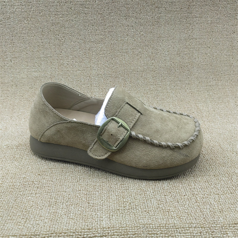 2026春季新款休闲风绒面勃肯鞋女搭扣一脚蹬舒适轻质简单百搭单鞋,女鞋,勃肯鞋/软木鞋,淘宝优惠券,粉丝福利购,淘宝优惠卷