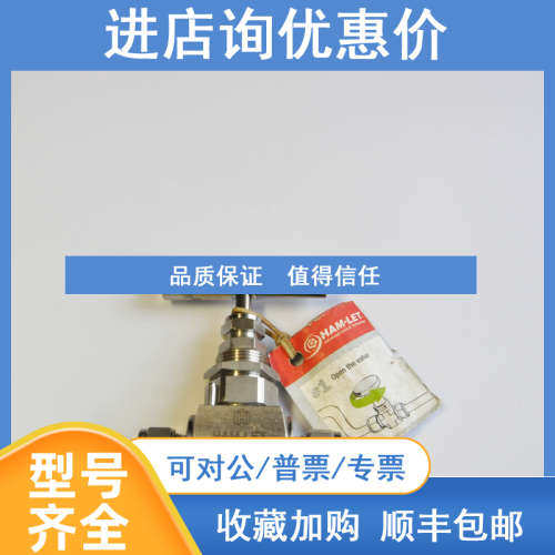 H-99S-00-SS-L-V-6MM哈姆雷特ham-let卡套针型阀6MM