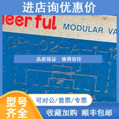 CHEERFUL电磁阀GR-02-A-1-12