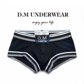 低腰性感透气网眼平角裤 潮时尚 青年四角 D.M男内裤 运动夏季 网红