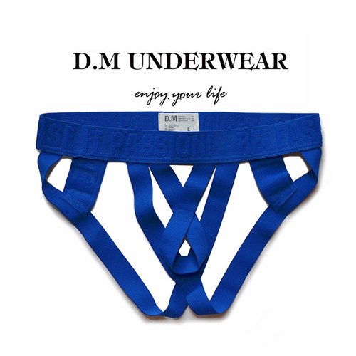 D.M男士双丁裤情趣缕空男用网红