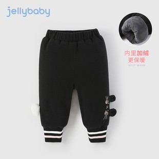 小童冬装 宝宝加绒加厚长裤 2026新款 儿童棉裤 女童夹棉裤 冬款 子冬季