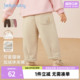 子宝宝秋冬加绒休闲裤 裤 女童冬装 小童直筒保暖儿童长裤 抑菌锁温