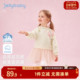 儿童洋气网纱连衣裙宝宝裙子女孩衣服 新款 7A抑菌 女童卫衣裙春季