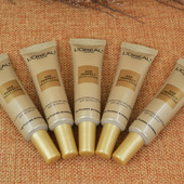 多支新款 牡丹防晒霜 欧莱雅金致臻颜奢养粉妍防晒乳7.5ml面部隔离