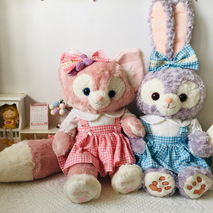 适用S号M号星黛露玩偶玲娜贝儿公仔衣服连衣裙背带裙套装着替